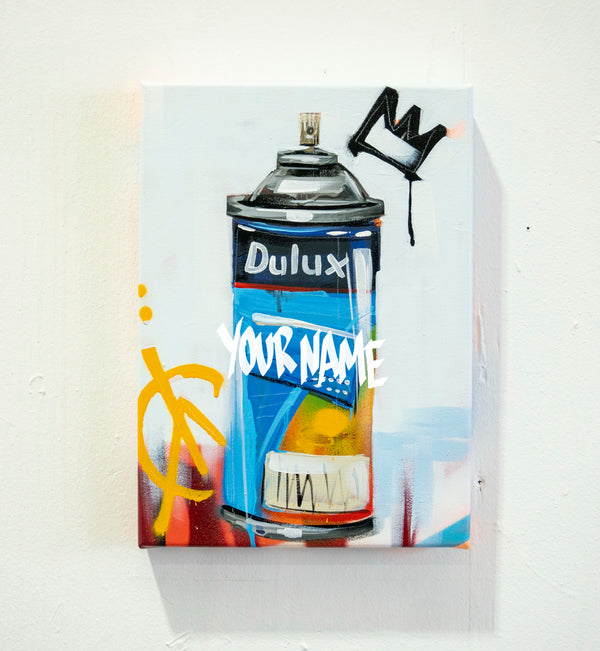 Customised Dulux Spray can