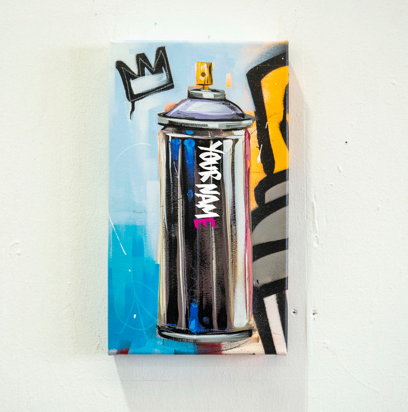 Customised Ironlak Spray Can
