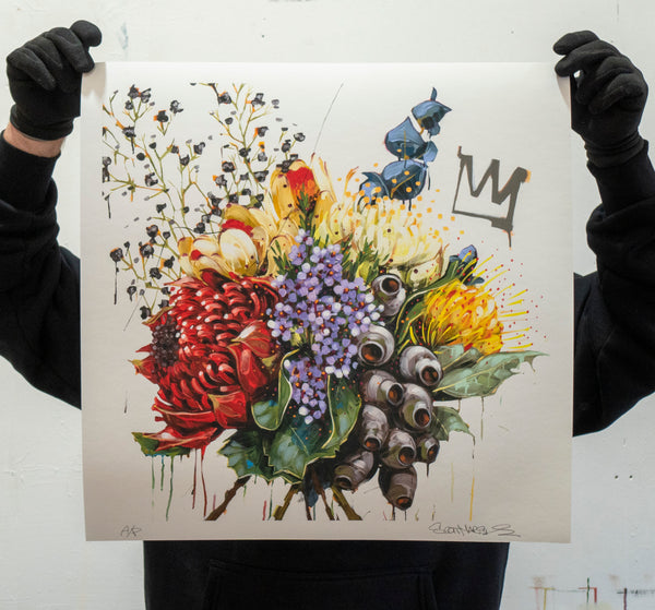 Native Bouquet - Giclee print
