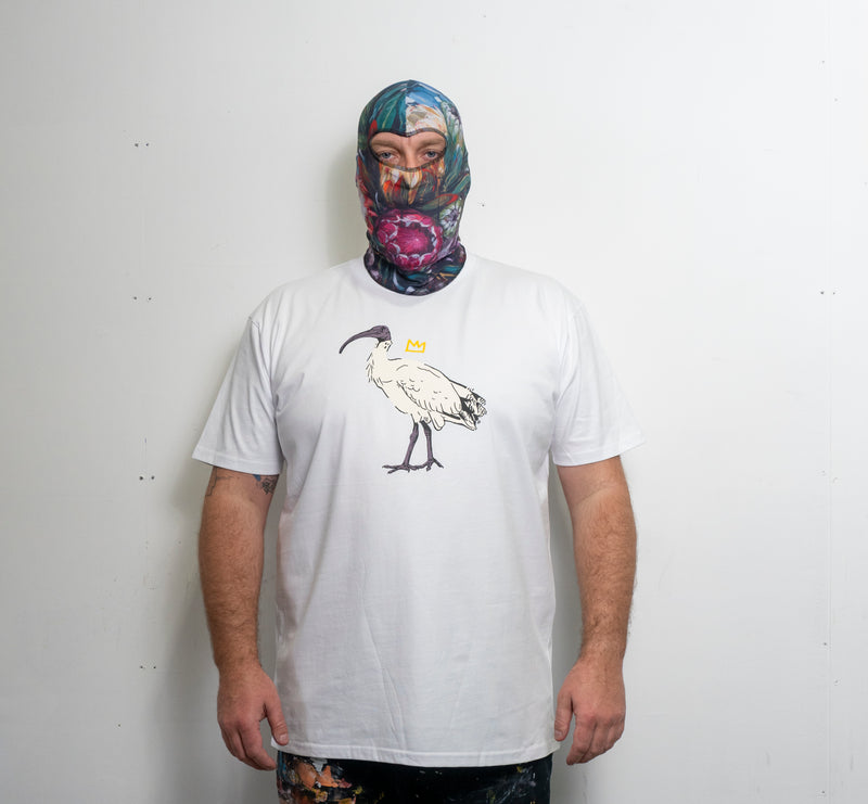 Bin Chicken Stencil Tee