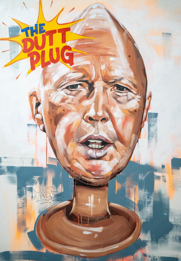 The 'Dutt Plug' Original painting