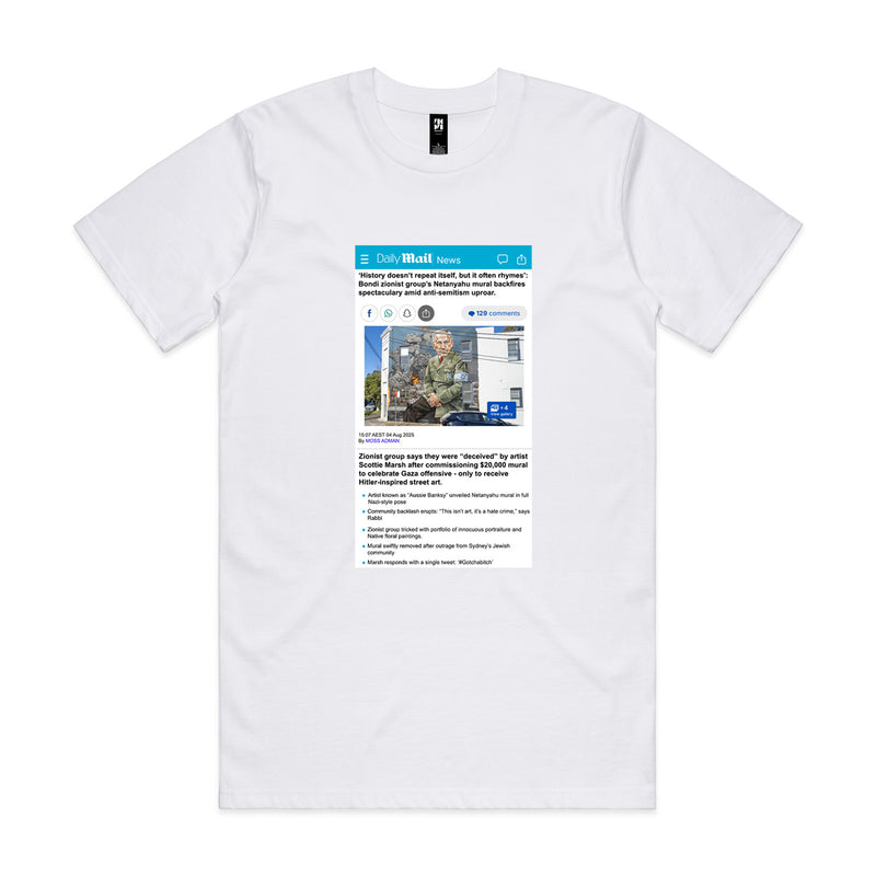 Netanyahu Gotchabitch charity T-shirt