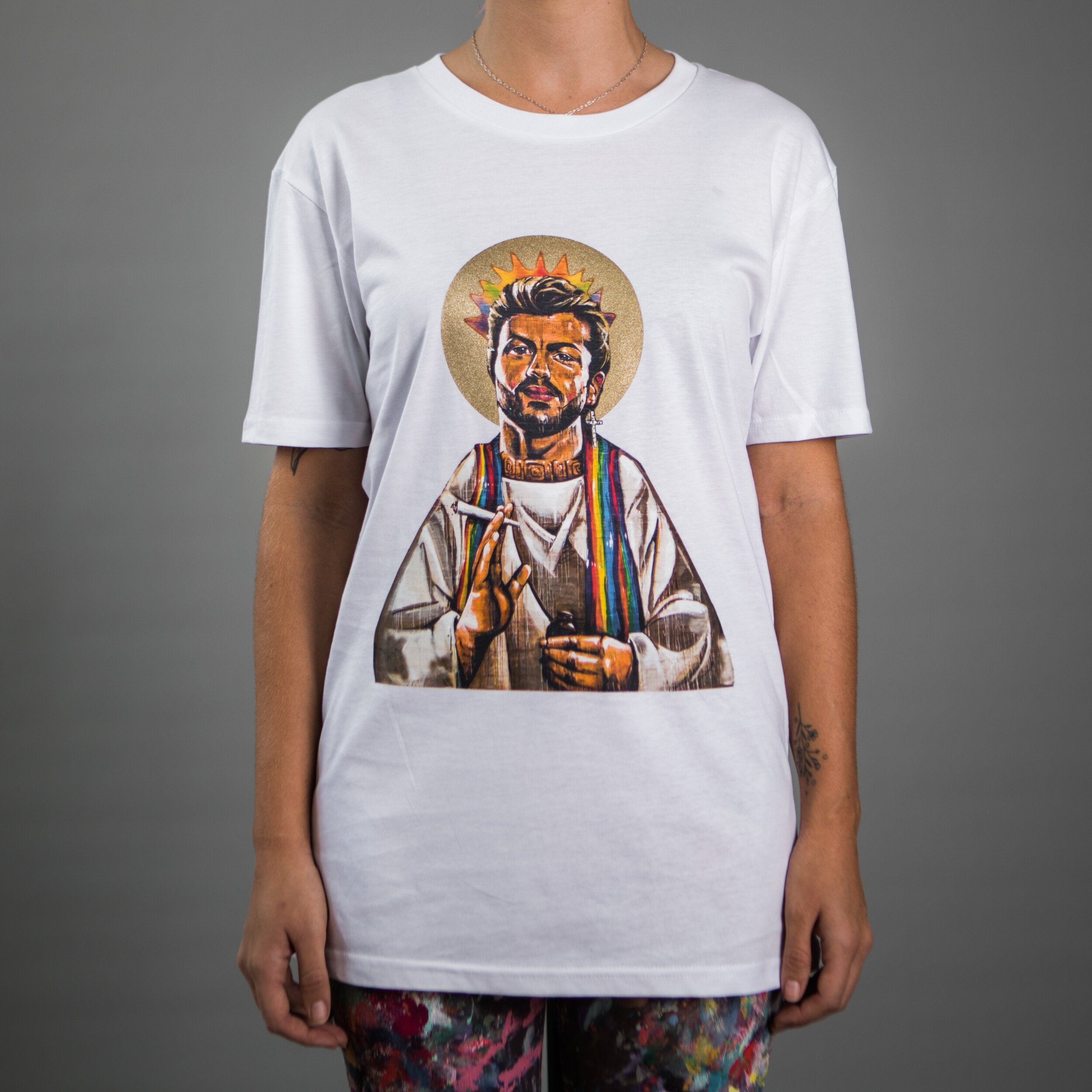 Saint George (George Michael) T-shirt – Scott Marsh