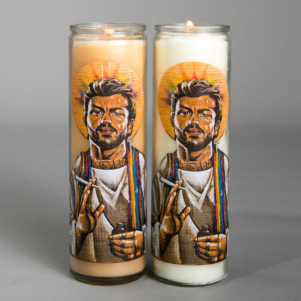 Saint George (George Michael) Scented Prayer Candles